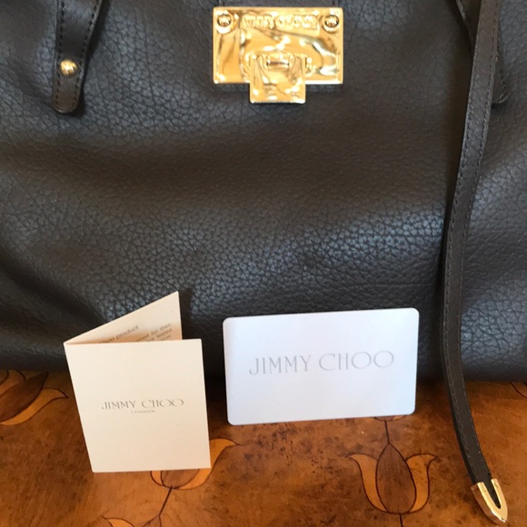Jimmy Choo Bags Jimmy Choo Leather Bagwith Authenticity Cards